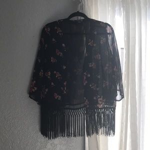 FOREVER 21 FLOWER KIMONO